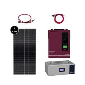 Hilal Solar Enerji 2 kW Lityum Solar Paket