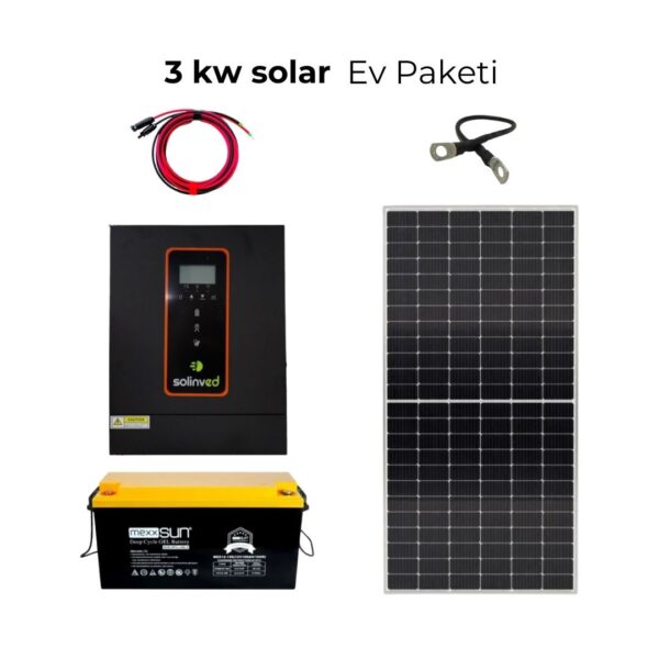 Hilal Solar Enerji 3 Kw Solar Paket