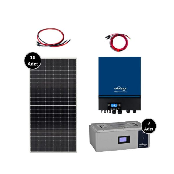 Hilal Solar Enerji 11 Kw Lityum Solar Paket