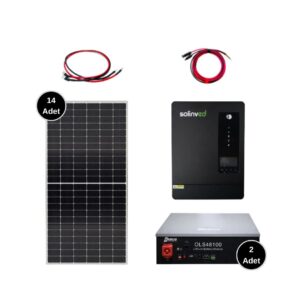 Hilal Solar Enerji 10 kw Lityum Solar Paket