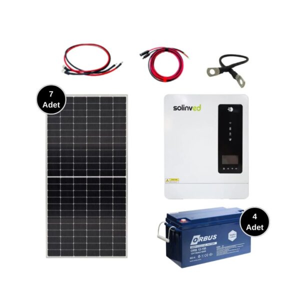 Hilal Solar Enerji 5 kW Solar Paket