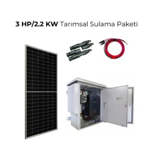 Hilal Solar Enerji 3 HP/2.2 KW Tarımsal Sulama Sistemi Paketi