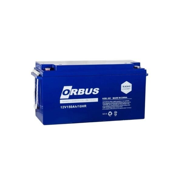 Orbus 150 Amper Jel Akü YURTİÇİ KARGO