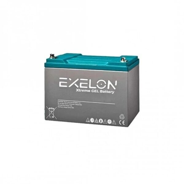 Exelon 200 Ah Amper Jel Akü NAK KARGO (AMBAR)