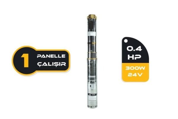 DC Pompa 0.4 Hp / 300W / 24V (3RDC3-35-24-300)