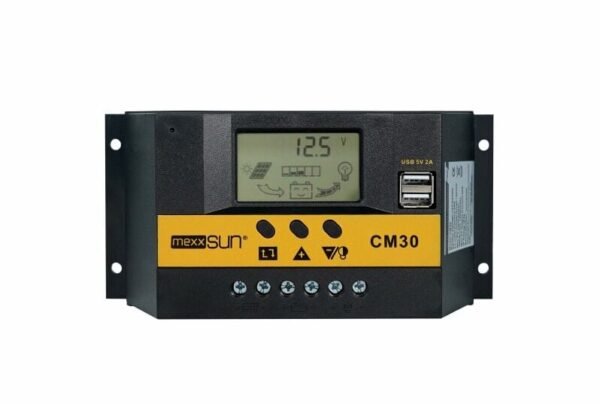 Mexxsun PWM 12/24V Şarj Kontrol Cihazı (CM30) 1 Mexxsun PWM 12/24V Şarj Kontrol Cihazı (CM30)